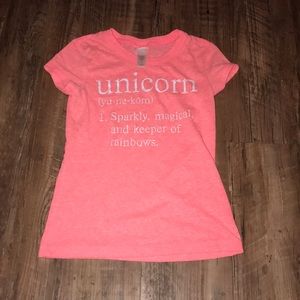Girls justice short sleeve shirt